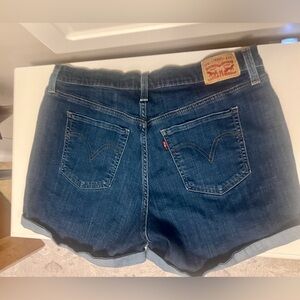 Levi's Classic Blue Denim Button